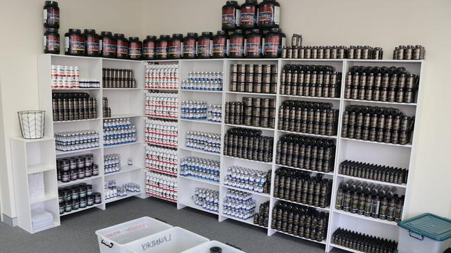 Body supplements at Evolution Supplements warehouse