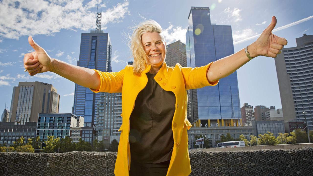 New Melbourne president Kate Roffey. Picture: Nathan Dyer