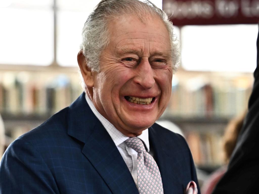 King Charles III, in Colchester in eastern England on Tuesday, did not attended the christening. (Photo by Ben Stansall – WPA Pool /Getty Images)