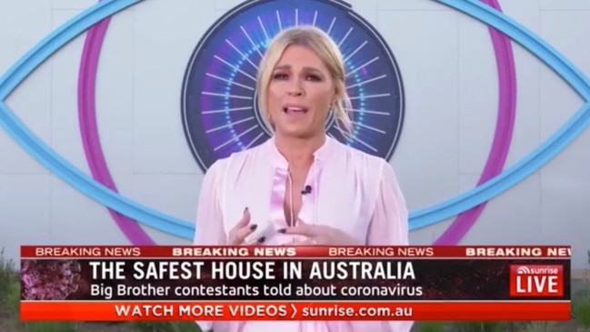 Sonia Kruger reveals what Big Brother housemates were told about coronavirus (Sunrise)