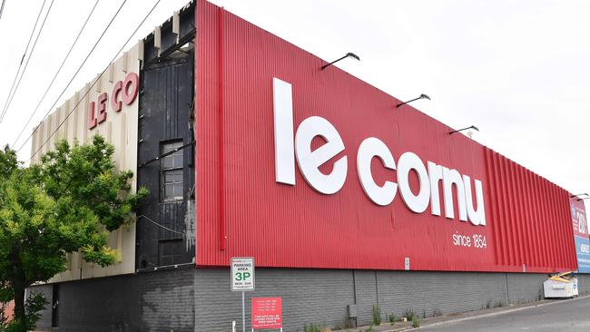 The Le Cornu furniture warehouse in Forestville closed in October. Picture: Keryn Stevens