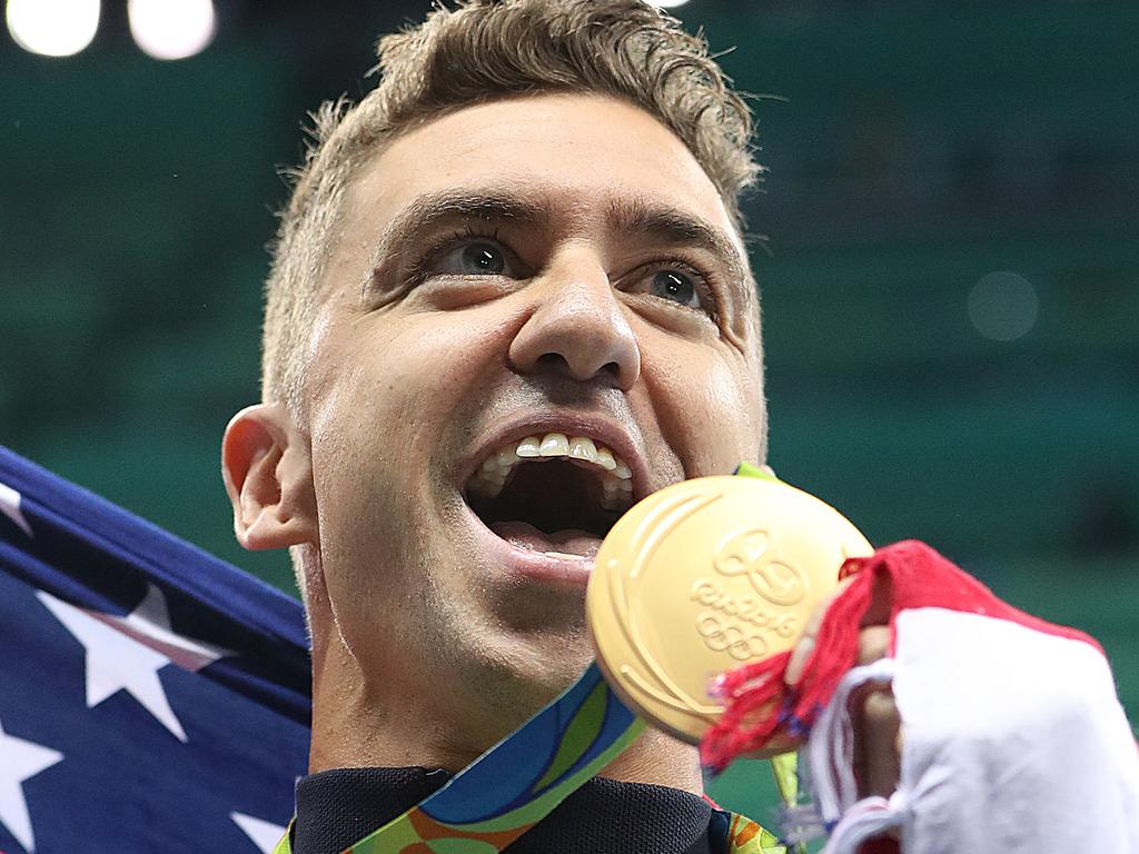 Anthony Ervin remains the oldest Olympic gold medallist in swimming. Picture: Ian MacNicol/Getty Images