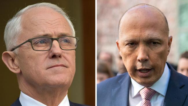 Malcolm Turnbull reportedly offered Peter Dutton the deputy leadership of the Liberals. Picture: AFP.