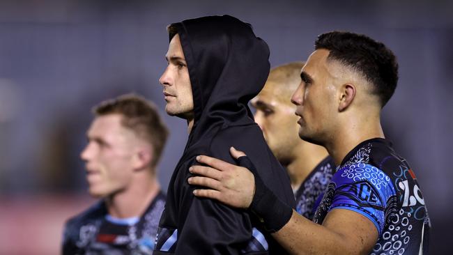 It was a tough night at Shark Park. Photo by Brendon Thorne/Getty Images