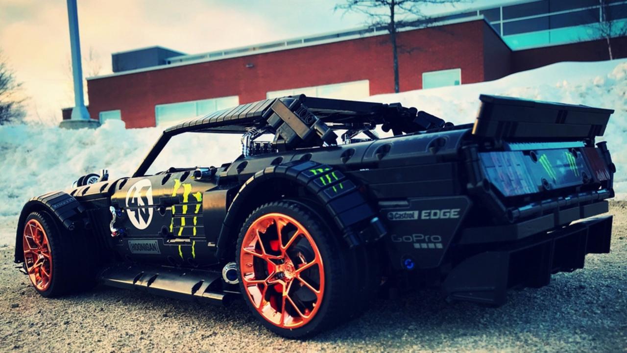 Ken block cheap mustang lego