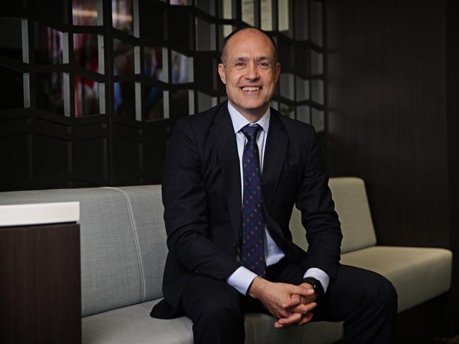 Vodafone CEO Iñaki Berroeta at their head quarters in North Sydney on the 13th of February 2020. The Federal Court handed down its decision on whether TPG and Vodafone should be allowed to merge today. Photographer: Adam Yip