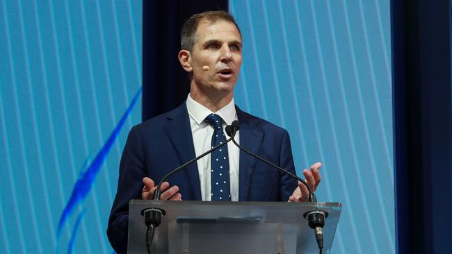 Daily Telegraph editor Ben English at the Bradfield 2020 Luncheon earlier this month. Picture: Justin Lloyd