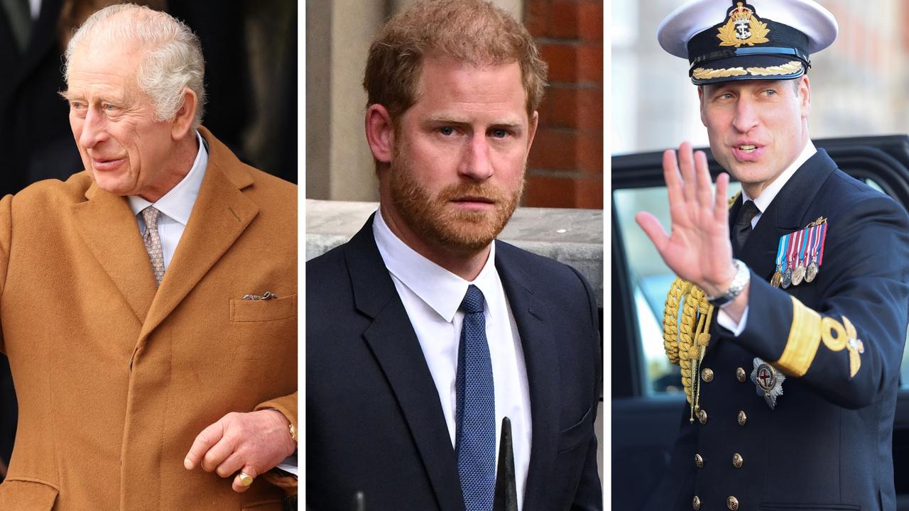 Harry flies out as William fills royal void during King Charles cancer  treatment | The Australian