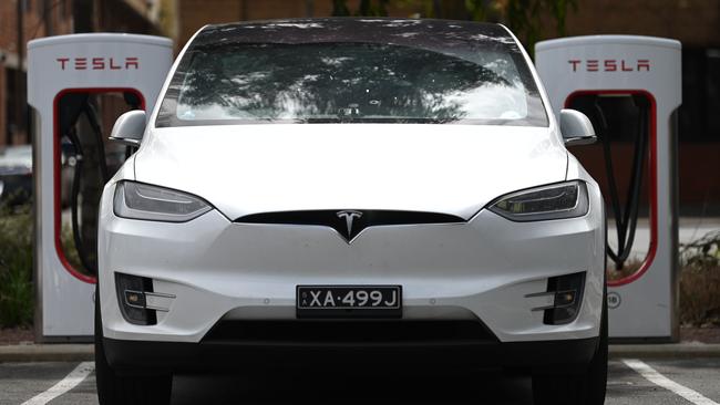 Tesla has been cutting prices and extending incentives such as insurance and zero-interest financing, especially in China, which accounts for a third of its sales. Picture: NewsWire / Naomi Jellicoe