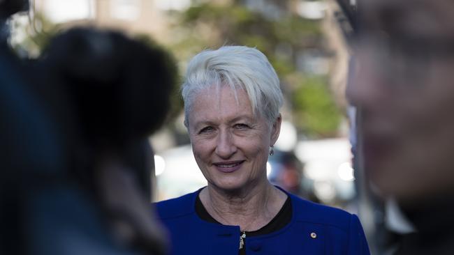 SYDNEY, AUSTRALIA - MAY 18: Independent candidate for the seat of Wentworth, Dr. Kerryn Phelps, cats her vote at Bondi Beach Primary School on May 18, 2019 in Sydney, Australia. Australians head to the polls today to elect the 46th Parliament of Australia, with a tight battle between incumbent Prime Minister Scott Morrison of the Coalition party and Labor Leader, Bill Shorten. The Coalition party has led government since 2013. (Photo by Brook Mitchell/Getty Images)