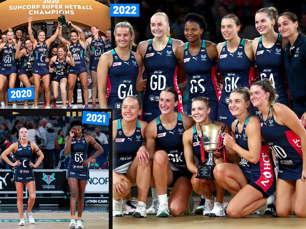 The Melbourne Vixens have experienced it all in the last three seasons.