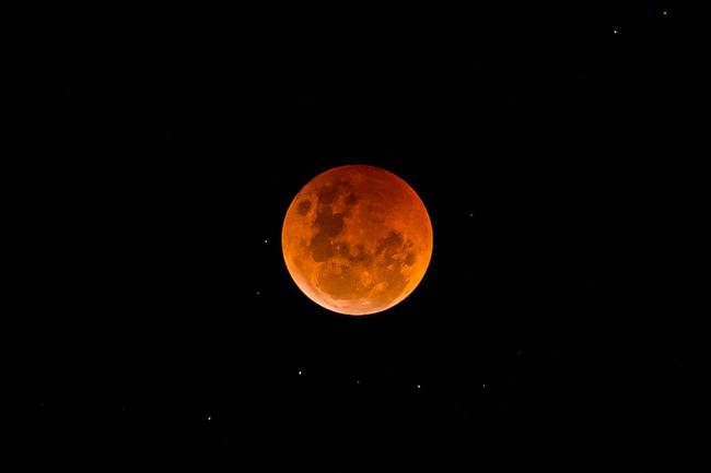 The Blood Moon seen from SA: Dave Lester