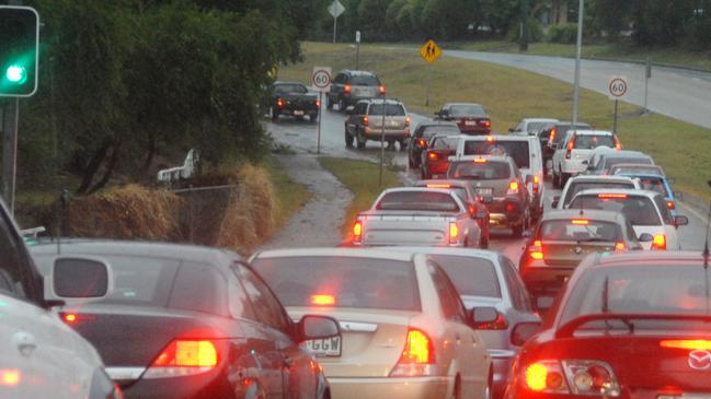 Traffic on Ferry Rd at Southport. File image. Picture: Paul Riley