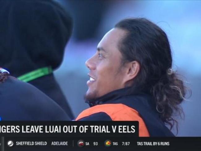 Tigers leave Luai out of Eels trial