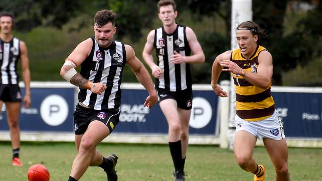 Sherwood player Brady Allen last Saturday against Aspley. Picture, John Gass