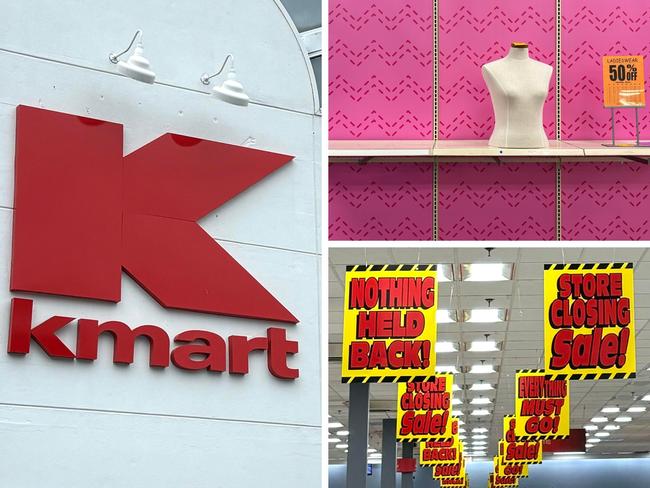 The last full size Kmart store in the US, in Bridgehampton, New York, is set to close in October 2024. Pictures: Benedict Brook