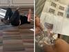 Man arrested after cocaine falls from pocket
