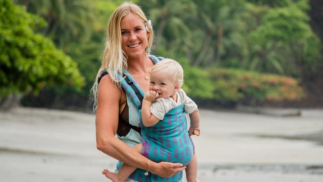 Bethany with her son Wesley.