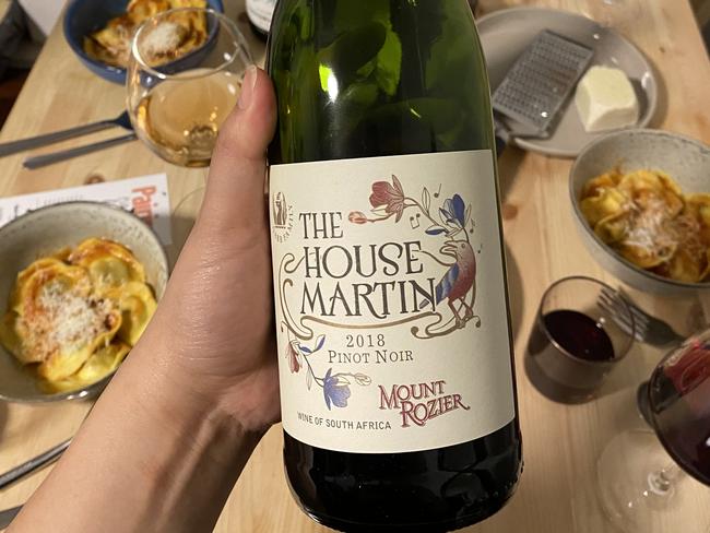 $15 wine bottle. Image: Jessica Wang