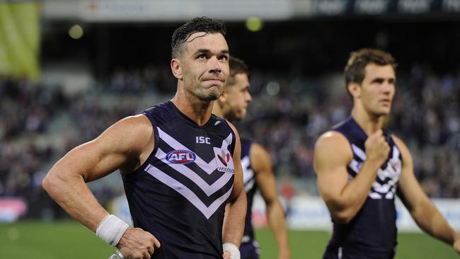 Crowley spent most of his career with the Fremantle Dockers. Photo by Daniel Wilkins