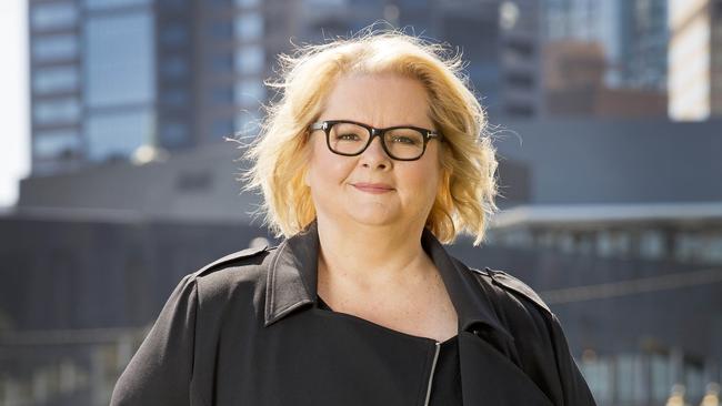 Australian actress and comedian Magda Szubanski in Melbourne. Picture: Nathan Dyer