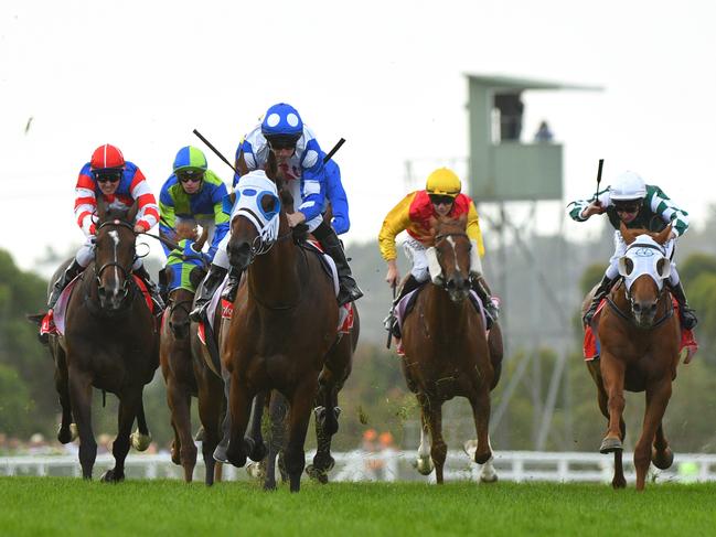 Mr Quickie makes it seven straight wins on Mornington Cup Day. Picture: Getty Images