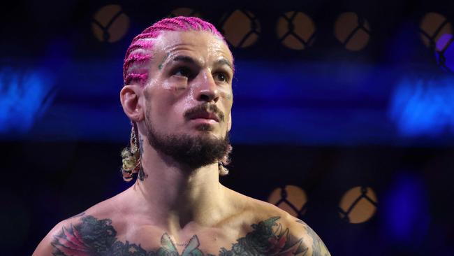 Sean O’Malley is a star on the rise in the UFC. Paul Rutherford/Getty Images/AFP