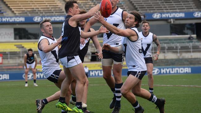 Tom Paule earned the nod as the VAFA’s best. Picture: Chris Eastman