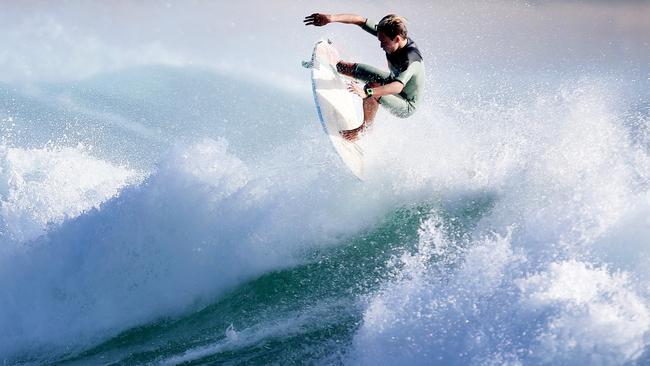 All Central Coast beaches are closed due to dangerous surf conditions. Picture: Peter Clark