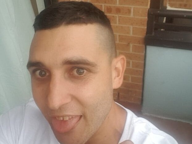Kyle Alcock was allegedly found hiding under a bed. Picture: Facebook