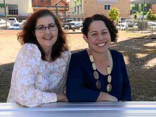 SECOND CHANCE: Kidney transplant recipient Michelle Halpin with acting organ donation specialist nurse Karen Jenner. Picture: Mike Knott BUN220719DON5