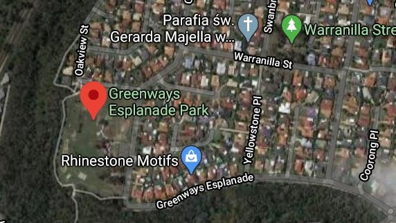 Greenways Esplanade Park, Parkinson. Picture: Google Maps