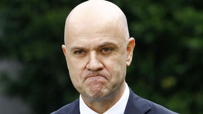 BRISBANE, AUSTRALIA - NewsWire Photos JULY 6, 2022: Queensland Chief Health Officer Dr John Gerrardduring a press conference at the PA Hospital  in Brisbane. Picture: NCA NewsWire/Tertius Pickard