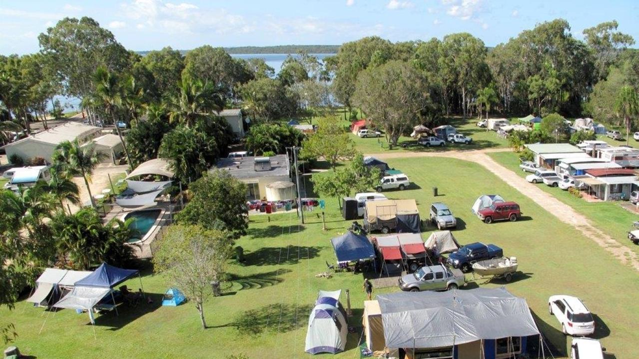 PITCH A TENT: Bring your van or pitch a tent at Poona Palms Caravan Park and enjoy a relaxing holiday and great fishing. Photo Contributed