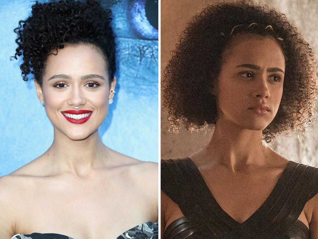 Nathalie Emmanuel as character Missandei. Picture: Getty/HBO