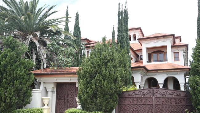 The former home of Michael Issakidis, at 54 Royal Albert Crescent Sovereign Islands, which is on the market. Picture Glenn Hampson