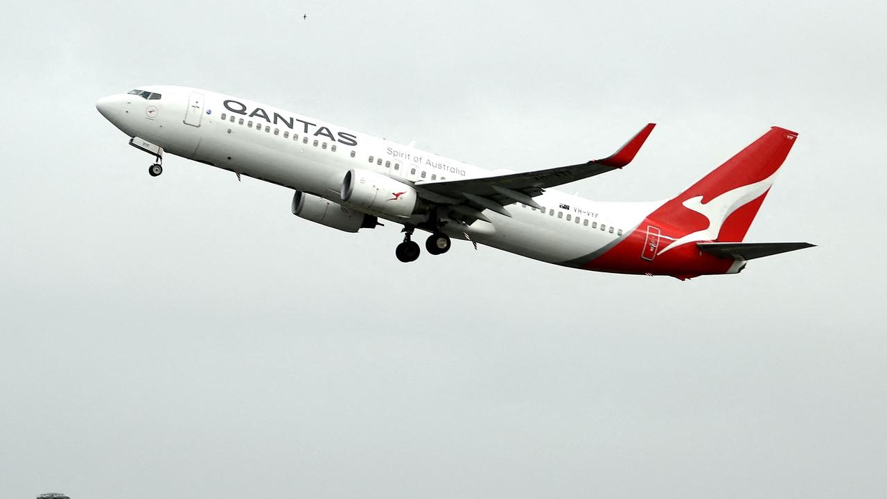 Qantas have announced a new in-flight menu. Picture: Saeed KHAN / AFP.