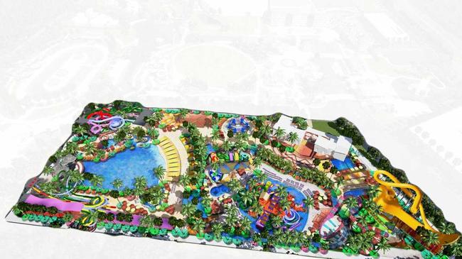 VISION: Some of the future visions for the $400 million Sunshine Coast water park. Picture: CONTRIBUTED