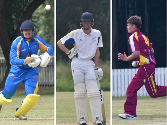 Central Queensland representative cricket action at the Rockhampton Cricket Grounds on February 22, 2025.