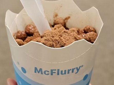 Milo McFlurry from McDonalds. Picture: Supplied