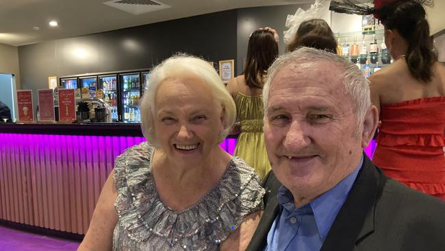 Roz and Michael Hourigan at the Gympie RSL Melbourne Cup luncheon November 1, 2022