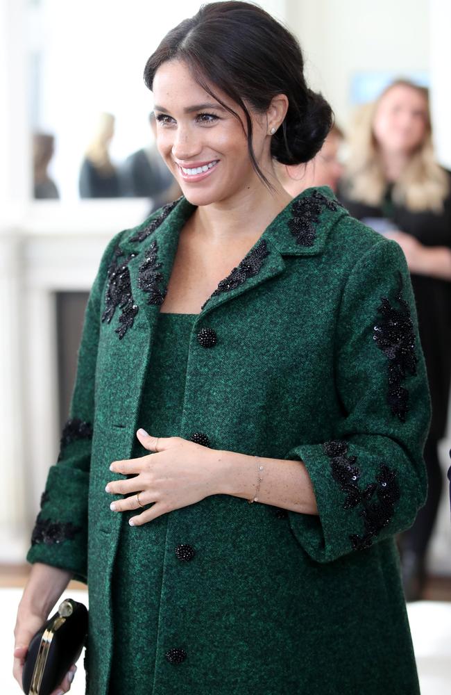 It comes after reports Meghan has hired her own female doctor to oversee the birth. Picture: Chris Jackson — WPA Pool/Getty Images