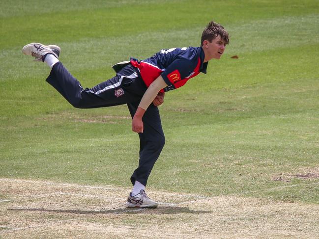 Eastern Suburbs’ Riley Davison in action during the opening round. Picture: Kate Zarifeh