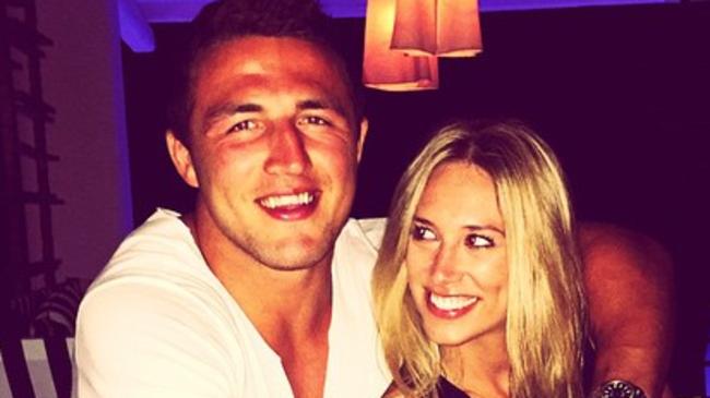 Happy bunnies... Sam and wife Phoebe are expecting their first child. Source: INSTAGRAM