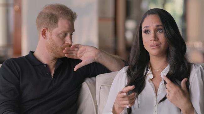 Netflix docuseries Harry and Meghan. Picture: Netflix