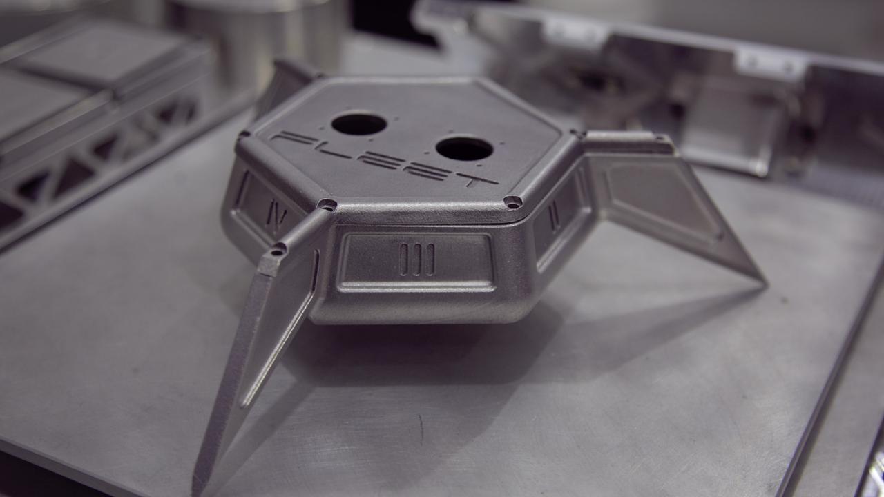 SPIDER seismic technology is set to explore the Moon’s surface for water ice in 2026. Picture: Fleet Space Technologies