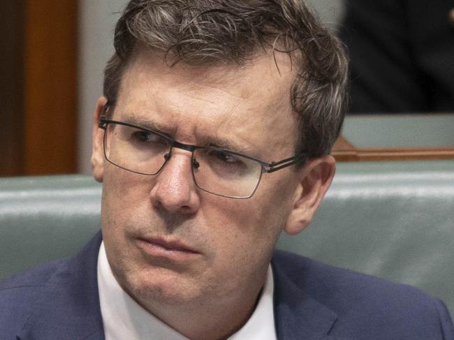 CANBERRA, AUSTRALIA-NCA NewsWire Photos DECEMBER 01 2020.Alan Tudge during Question Time in the House of Representatives in Parliament House in Canberra.. Picture: NCA NewsWire / Gary Ramage