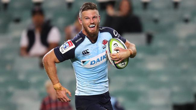 Rob Horne in action for the Waratahs.