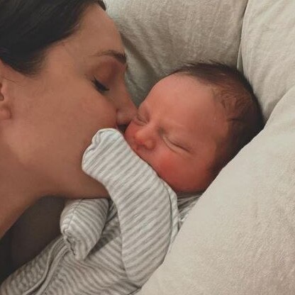 Her son is called Jax. Picture: Instagram/Kayla Itsines