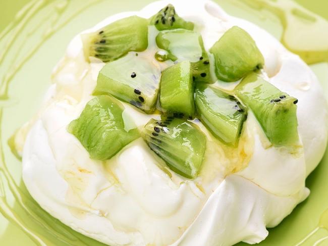 Try this Kiwi fruit “mess”. Picture: Supplied